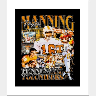 Peyton Manning College Vintage Bootleg Posters and Art